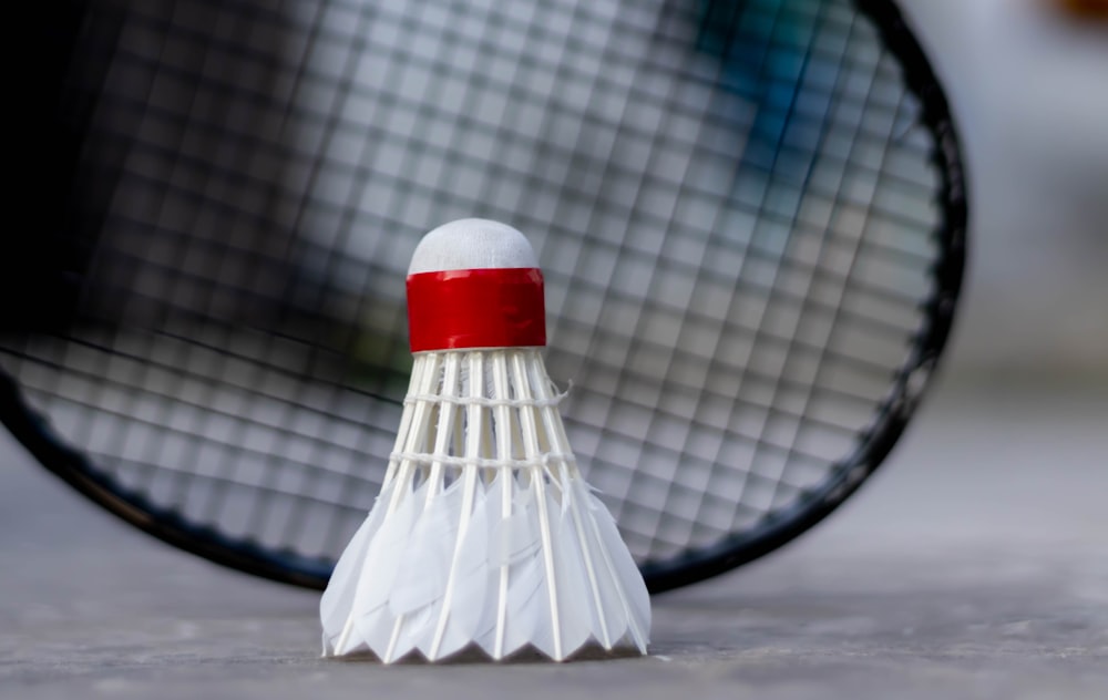 white and red plastic umbrella