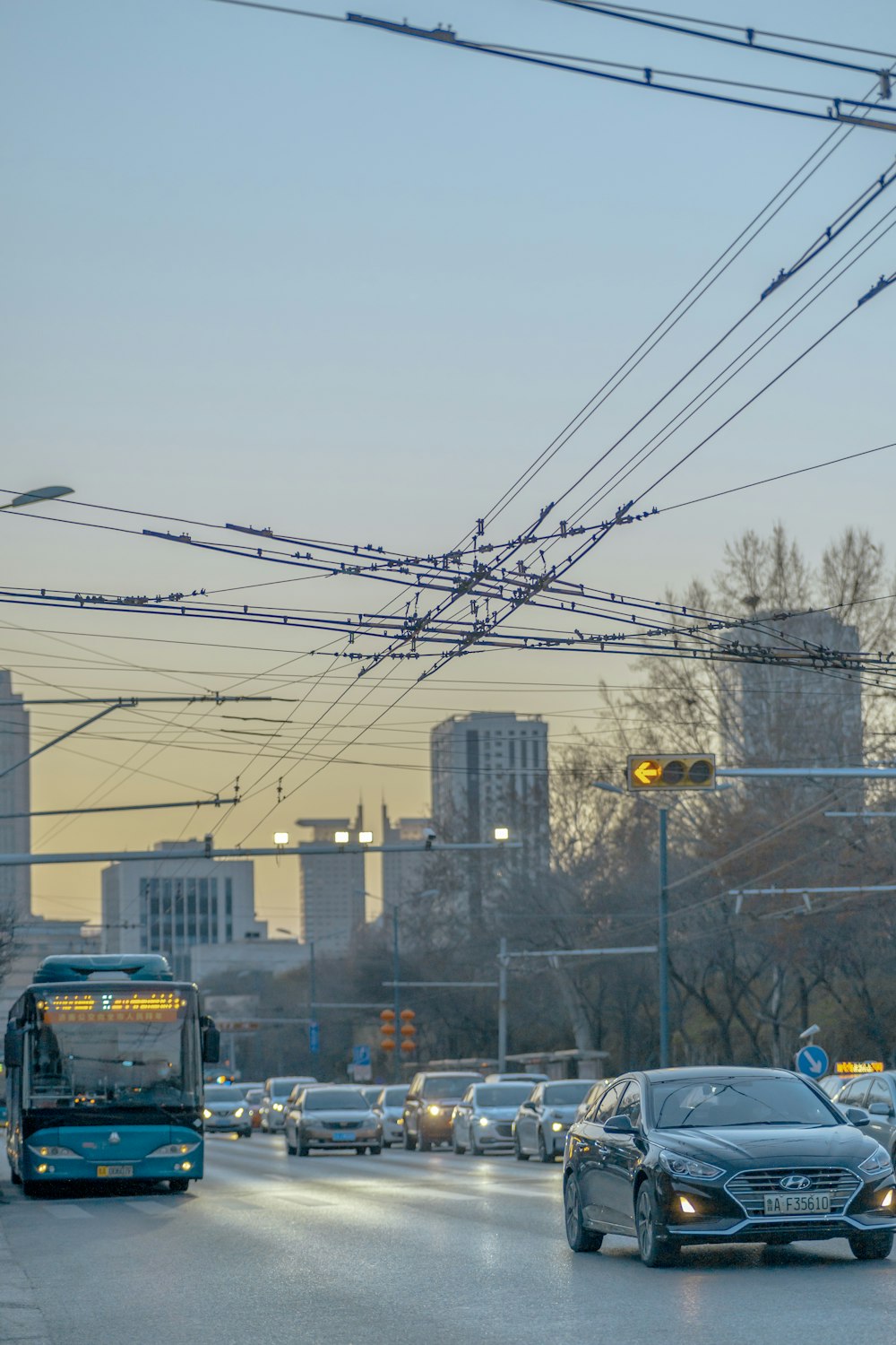 cars on road near buildings during daytime