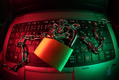 brown padlock on black computer keyboard