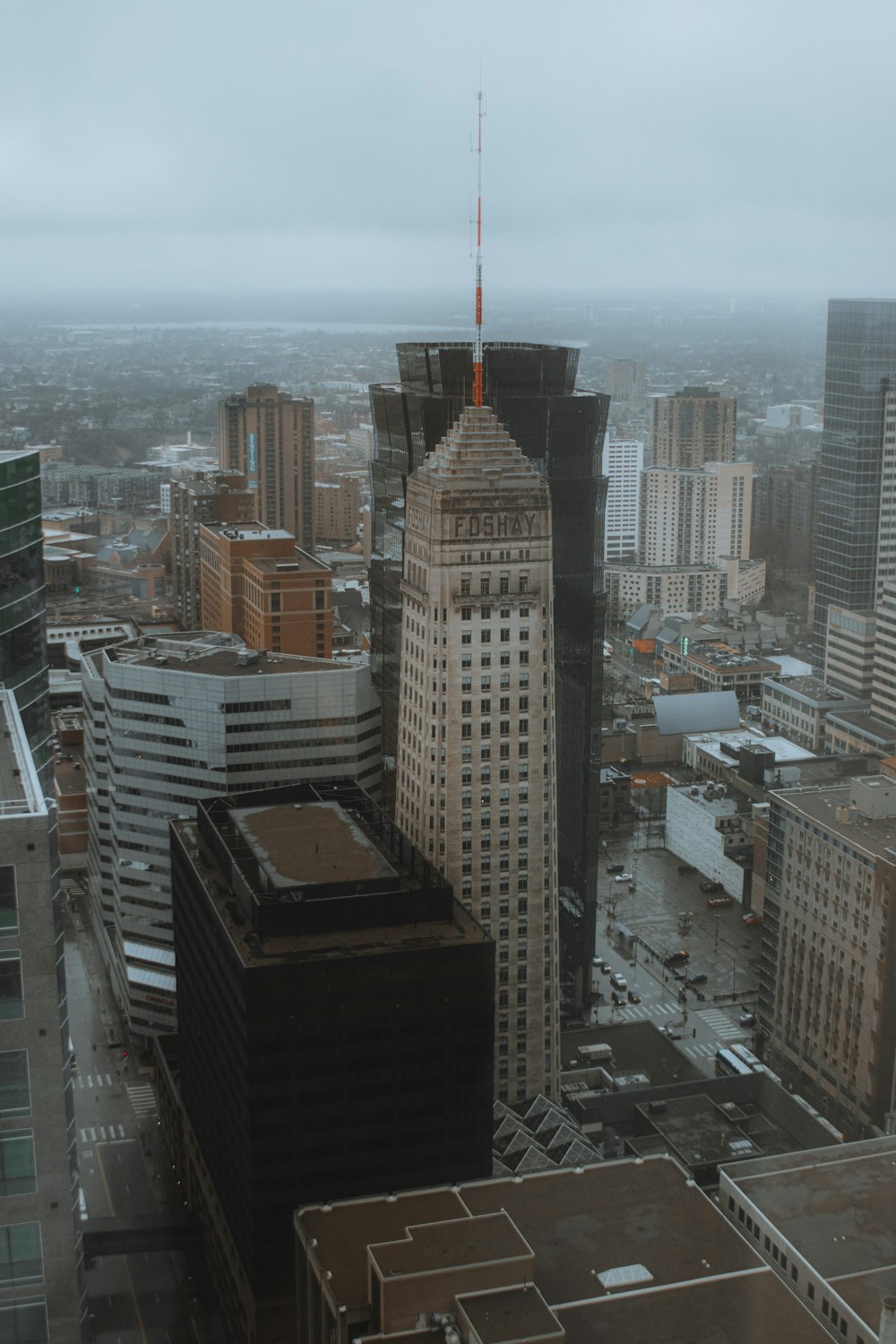 aerial view of city buildings during daytime