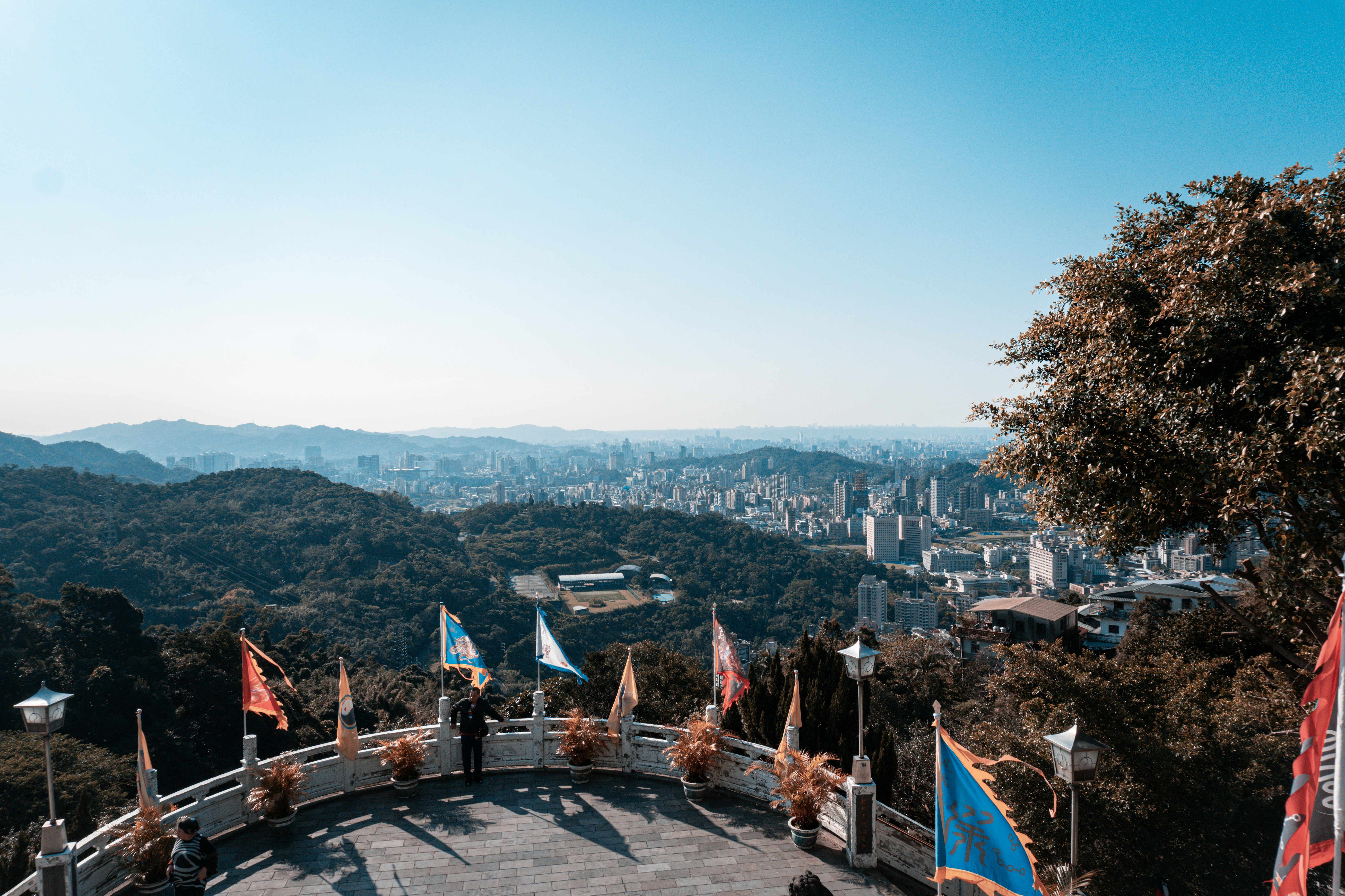 aerial view of city during daytime, 