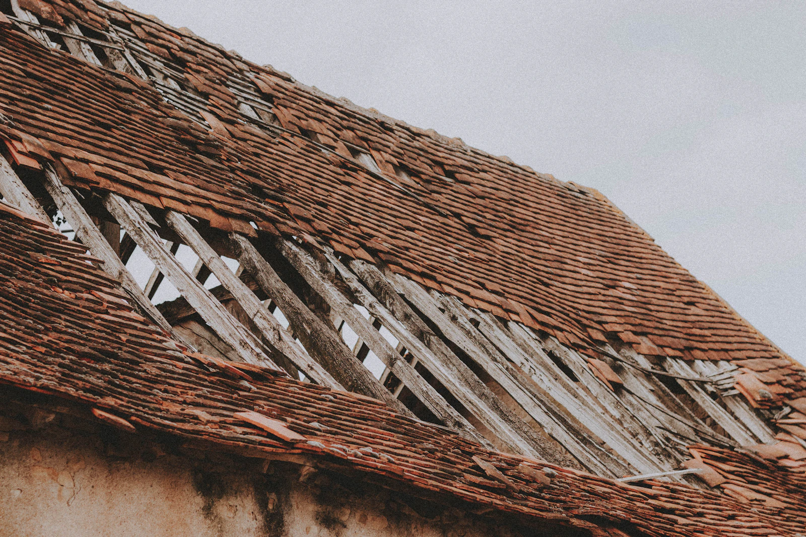 Before: Composition shingle re-roof on a Goleta classic