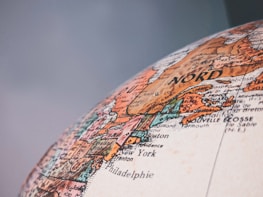 white and brown printed paper