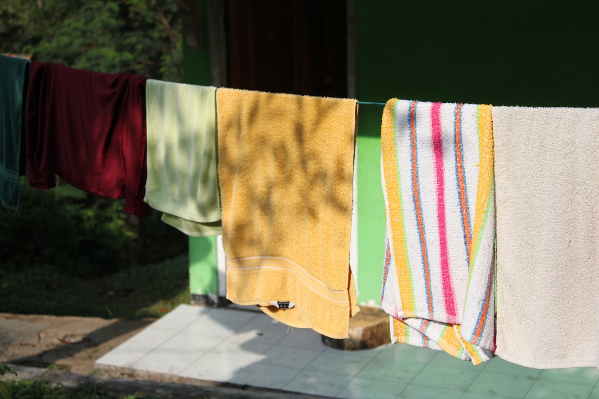 Towel Indonesia Jemuran Handuk Light Backgrounds Sinar Matahari Pagi Sunrise Morning Hd Wood Wallpapers