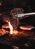 silver fork on fire during night time