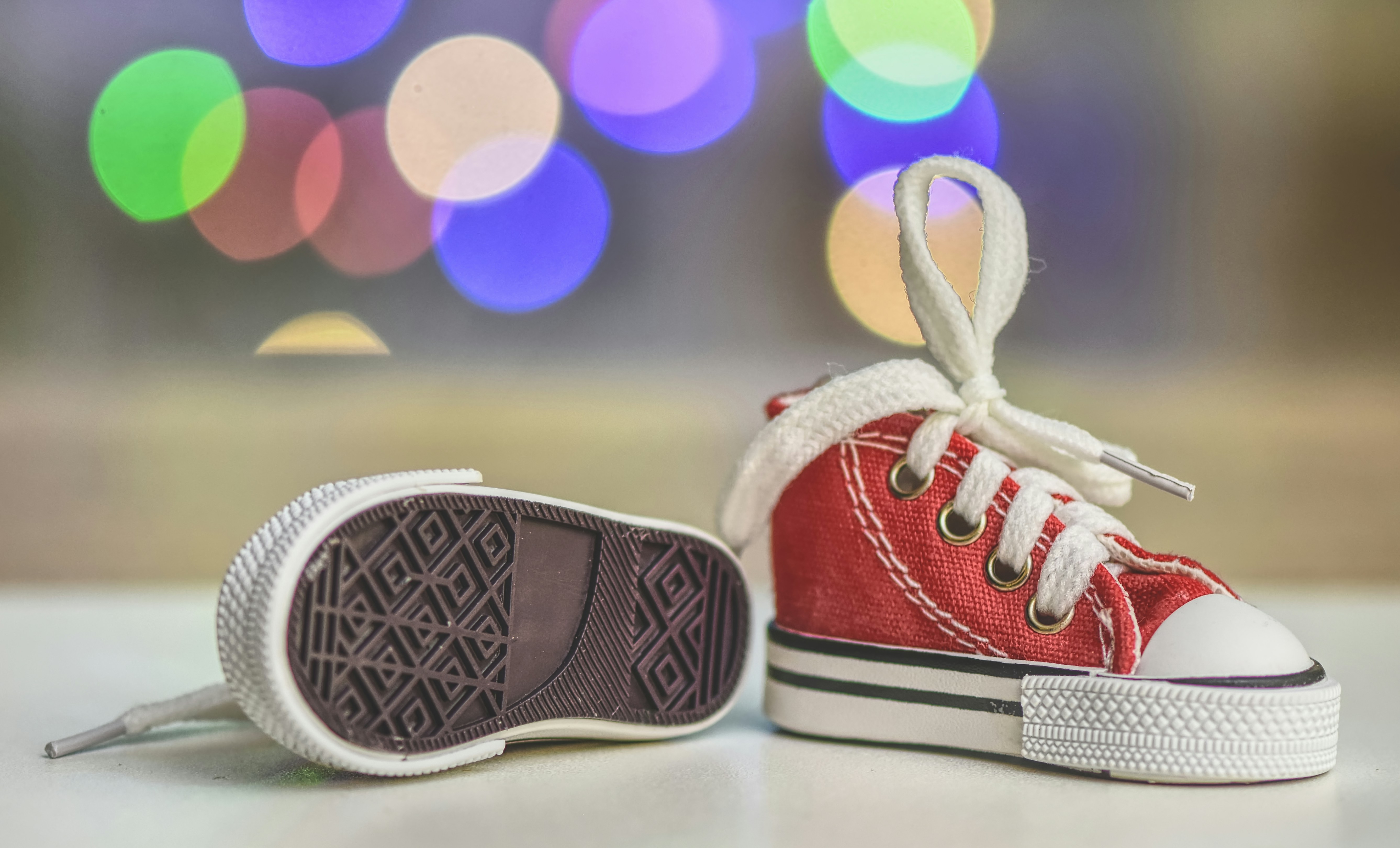 children's colorful sneakers