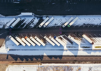 black and white train rail