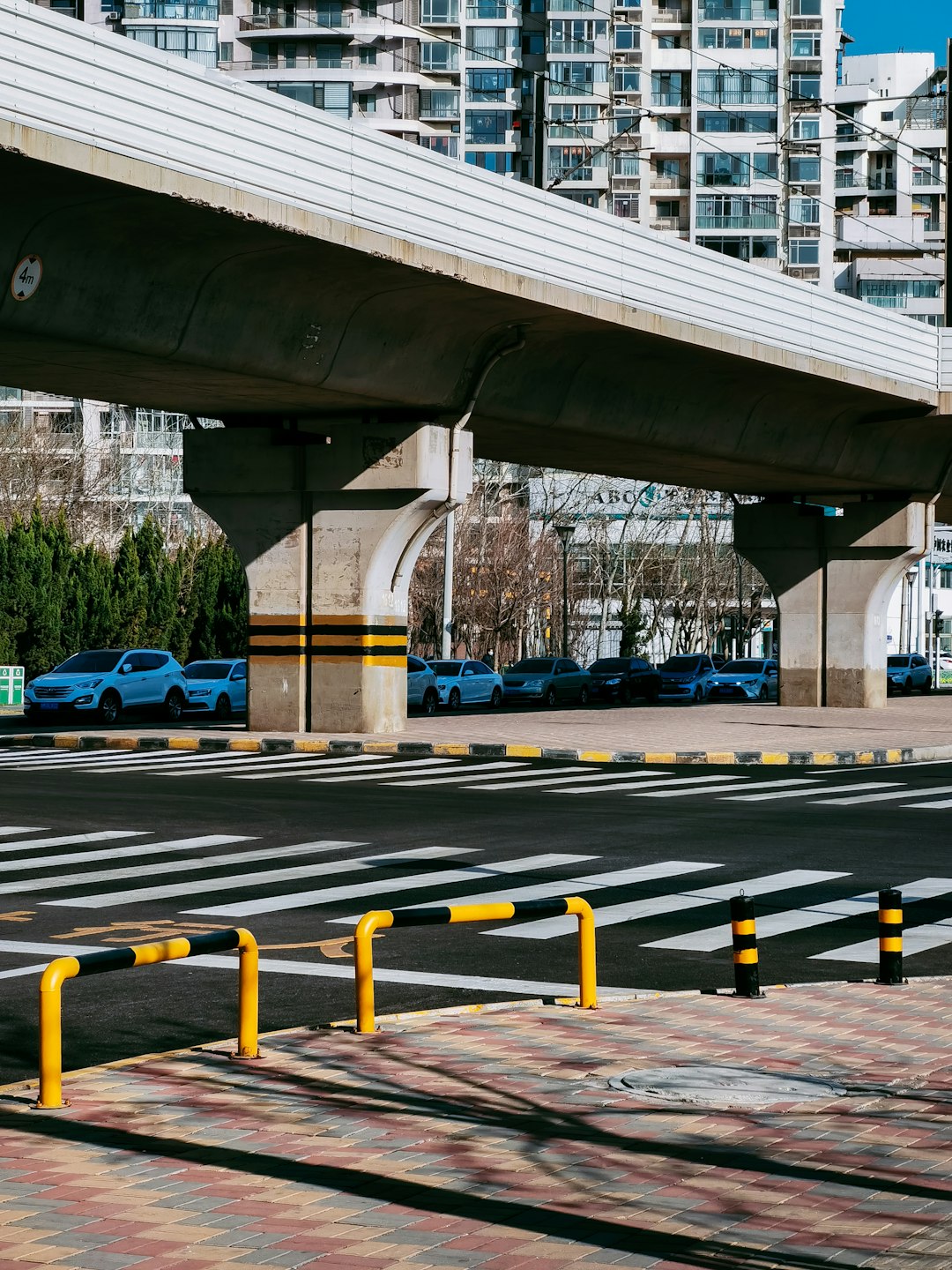 cars parked on parking lot during daytime