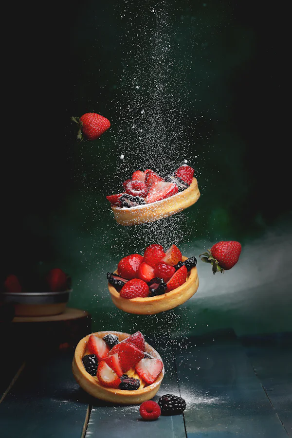 Muffins de fresas