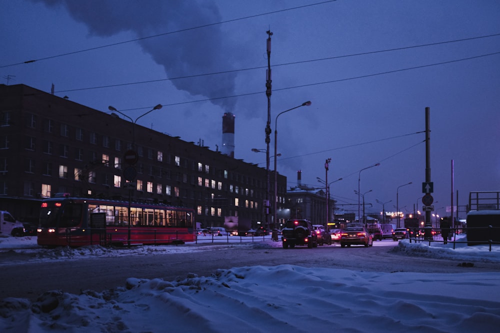 cars parked on street near buildings during daytime