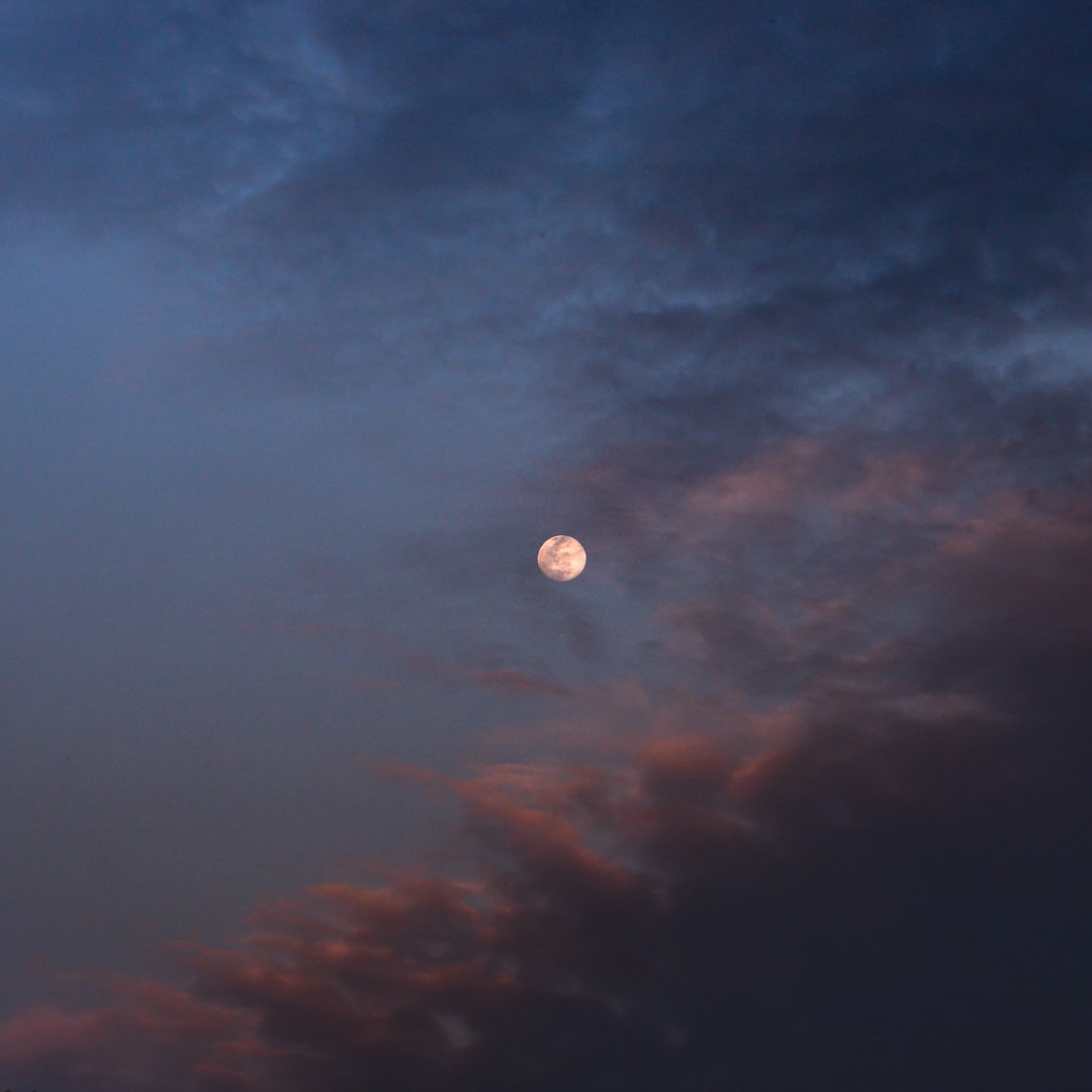 full moon in the sky