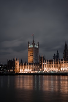 big ben in london during night time