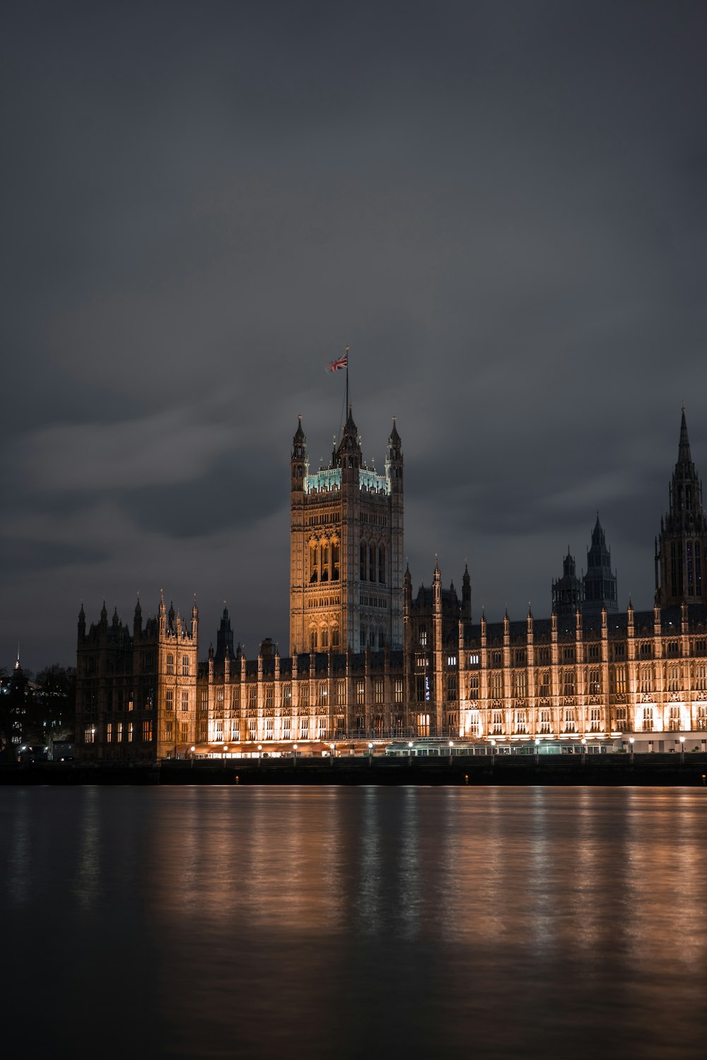 big ben in london during night time