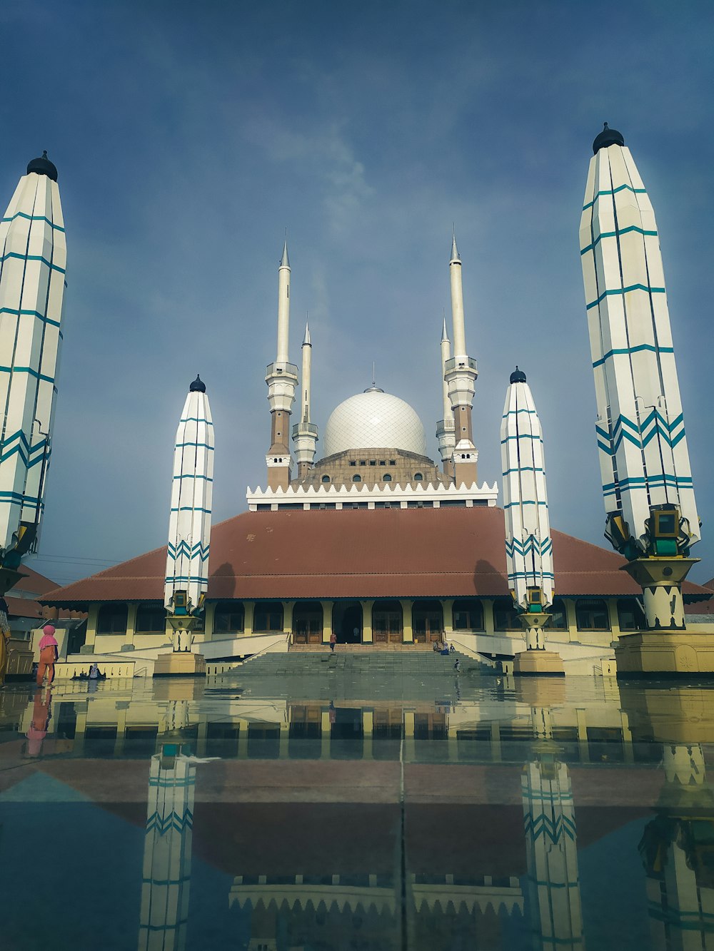 white and brown dome building