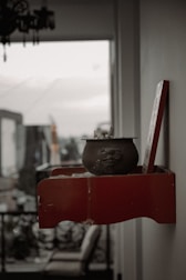 A peaceful home altar with nazar protection elements displayed respectfully.