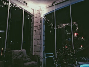 A cozy corner illuminated by mood-lighting kits.