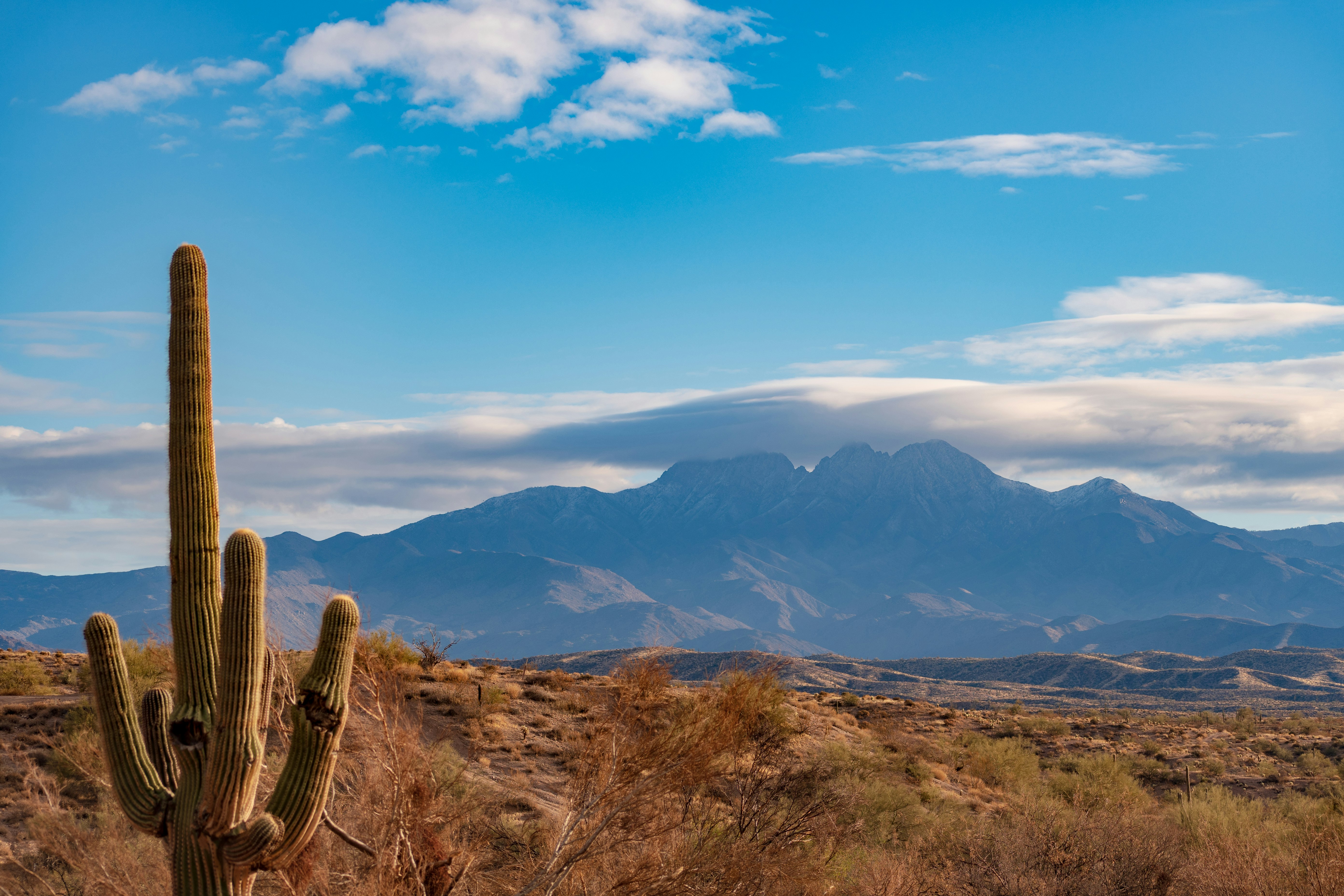 brown mountain under blue sky during daytime