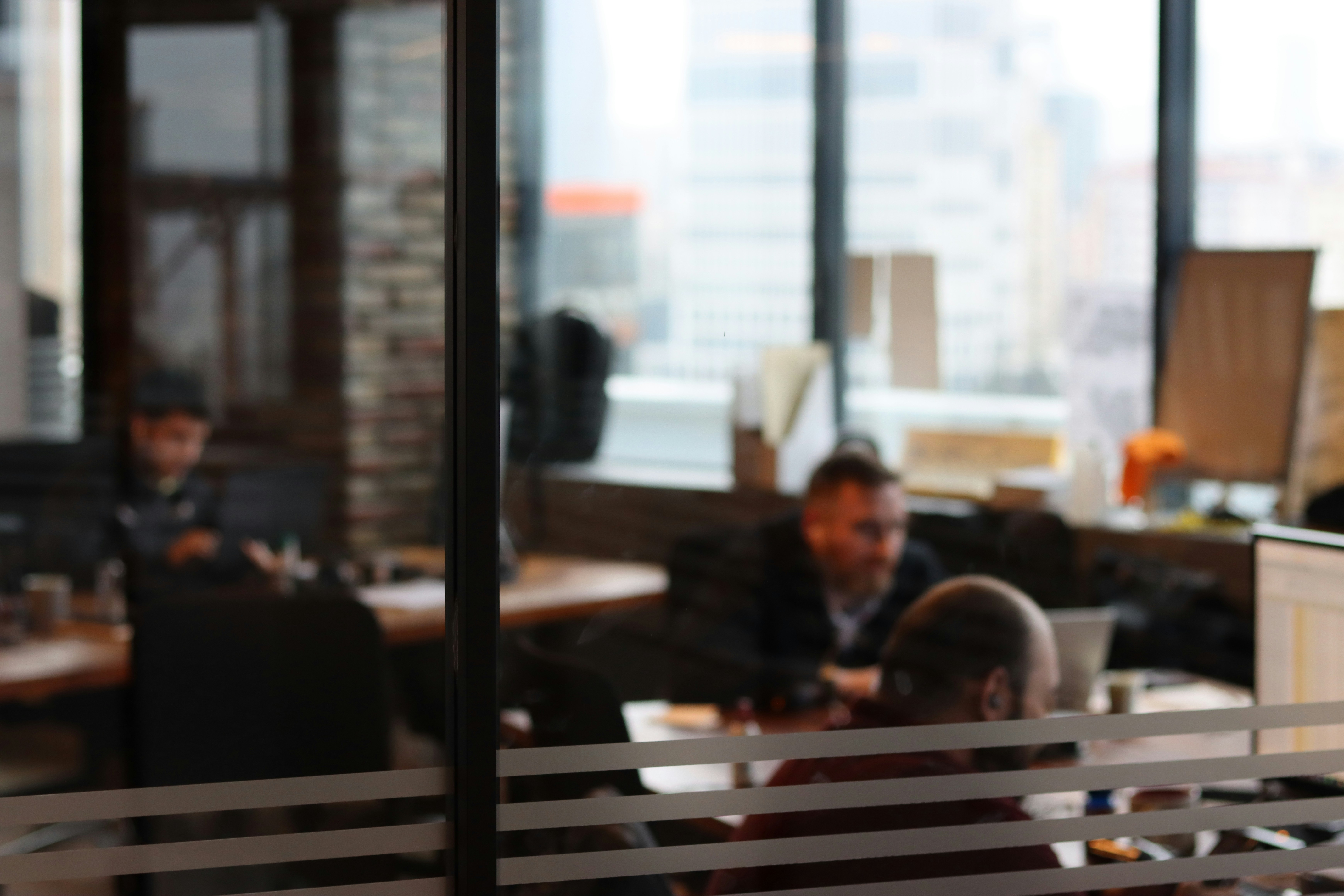 calm japanese office work