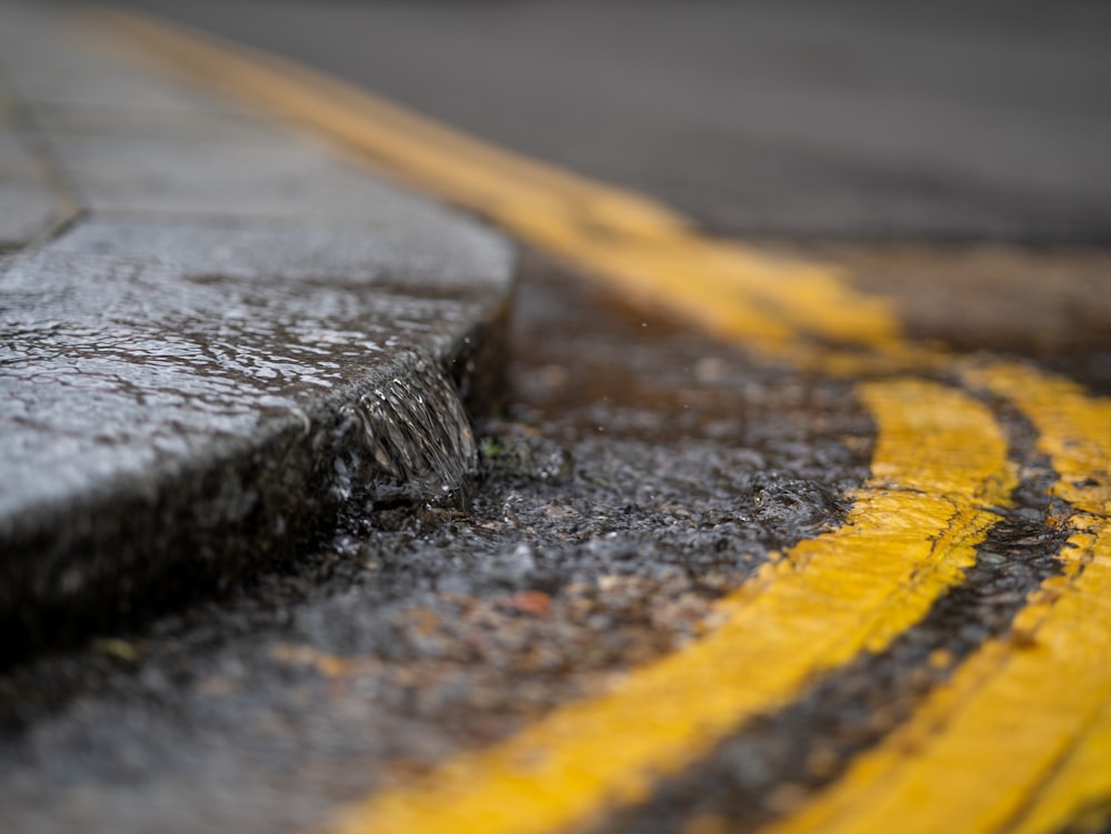 yellow and black wooden plank