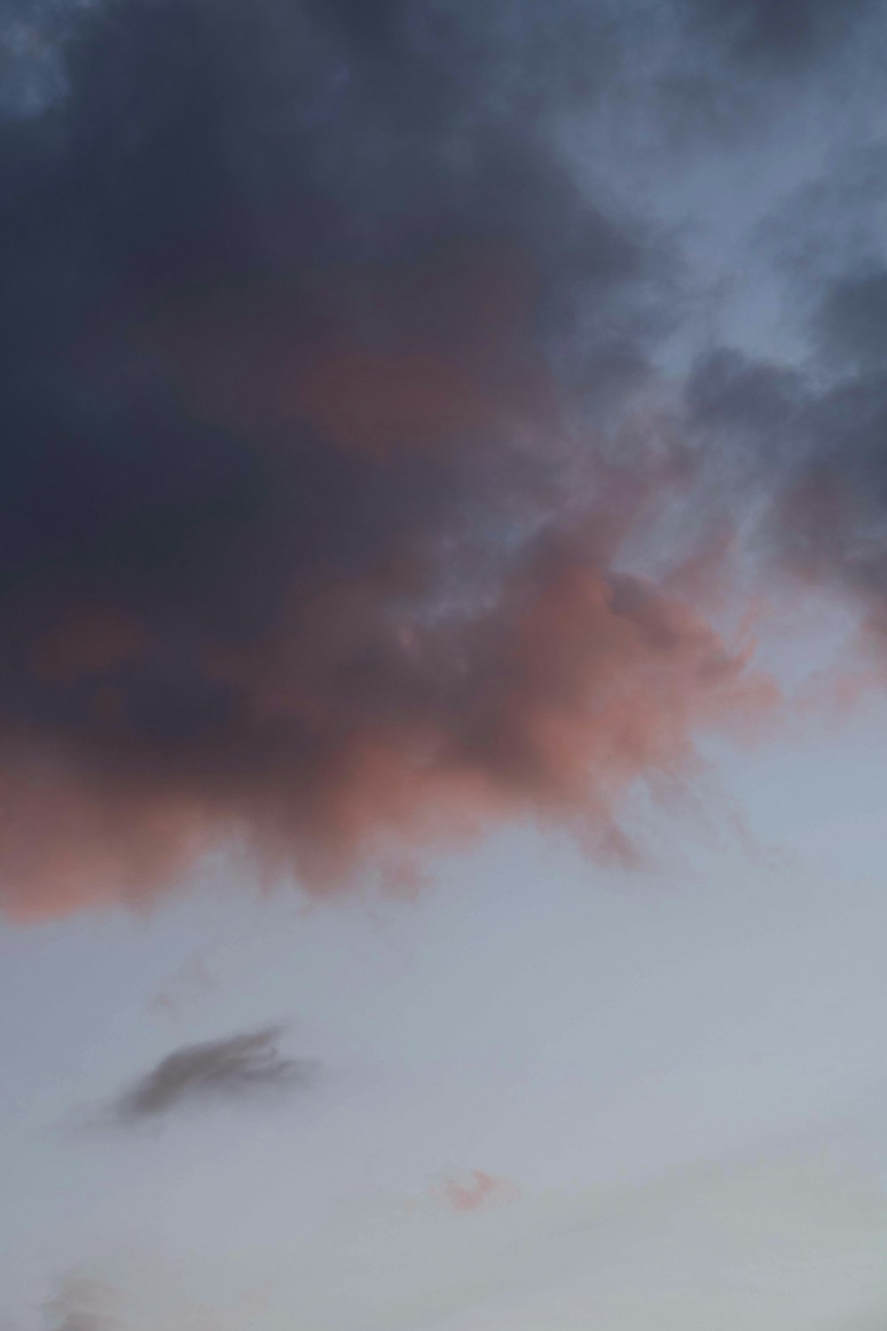 white clouds and blue sky