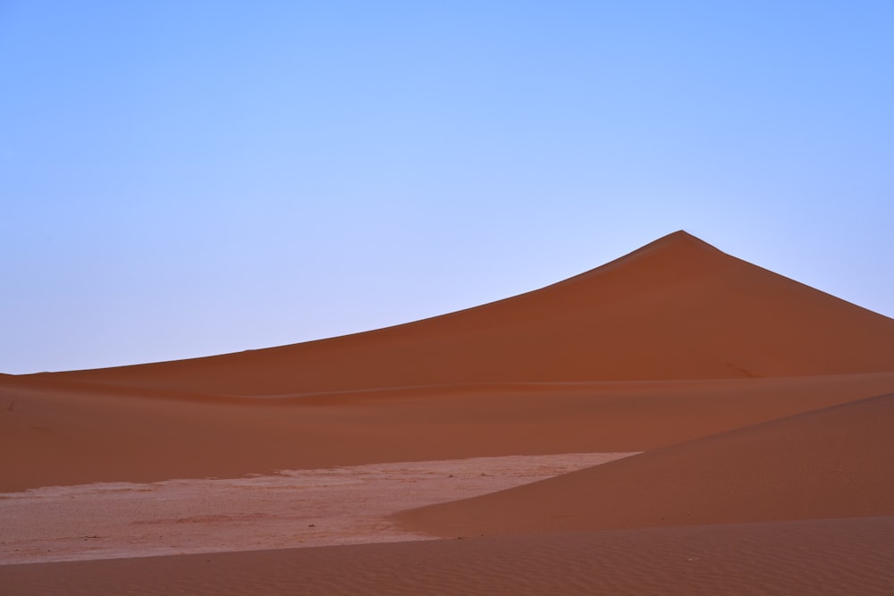 brown sand under blue sky during daytime