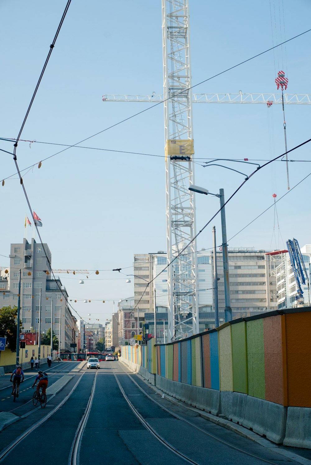 cars on road near buildings during daytime