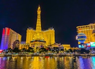Nighttime cityscape of Aix en Provence with lights reflecting the energy of Eddy’s nightlife.