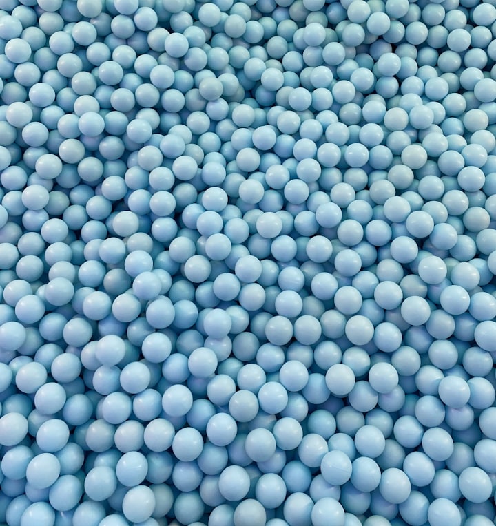 Blue balls.