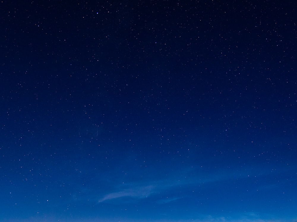 blue sky with white clouds