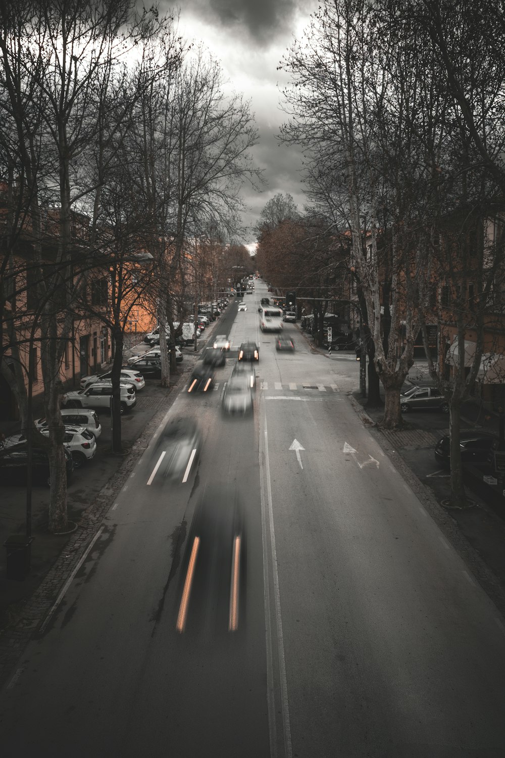 cars on road during daytime