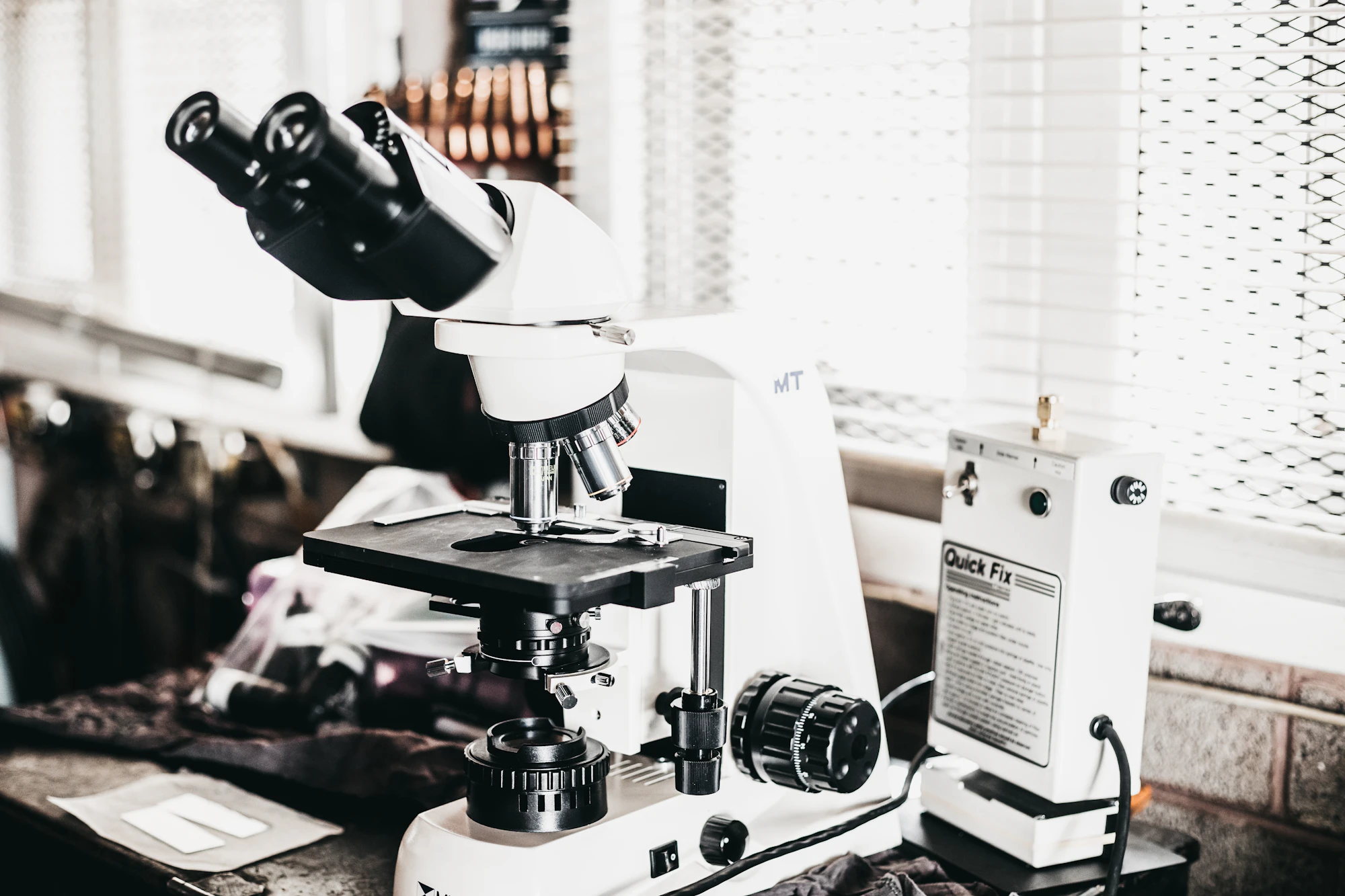 Laboratory background