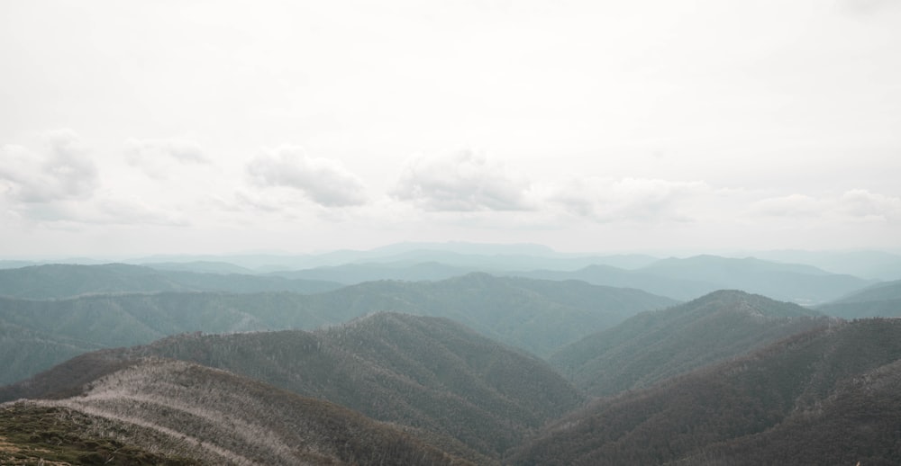 green mountains under white sky during daytime