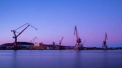 Port terminal in operation