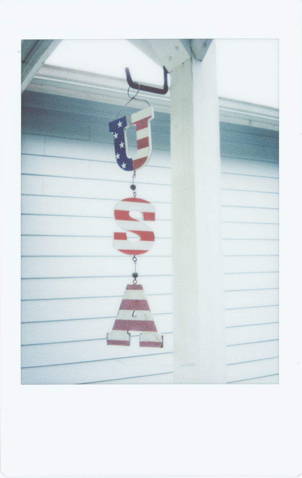 red and white hanging decors