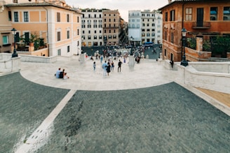 A serene plaza in Tlalpan with locals gathering under soft morning light.