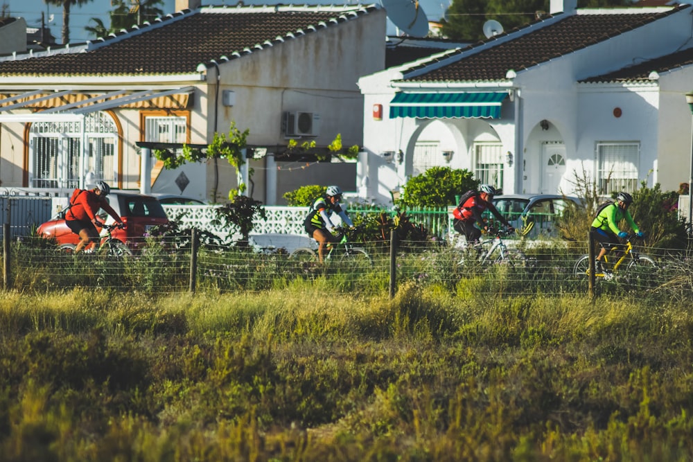 man in black shirt riding bicycle during daytime