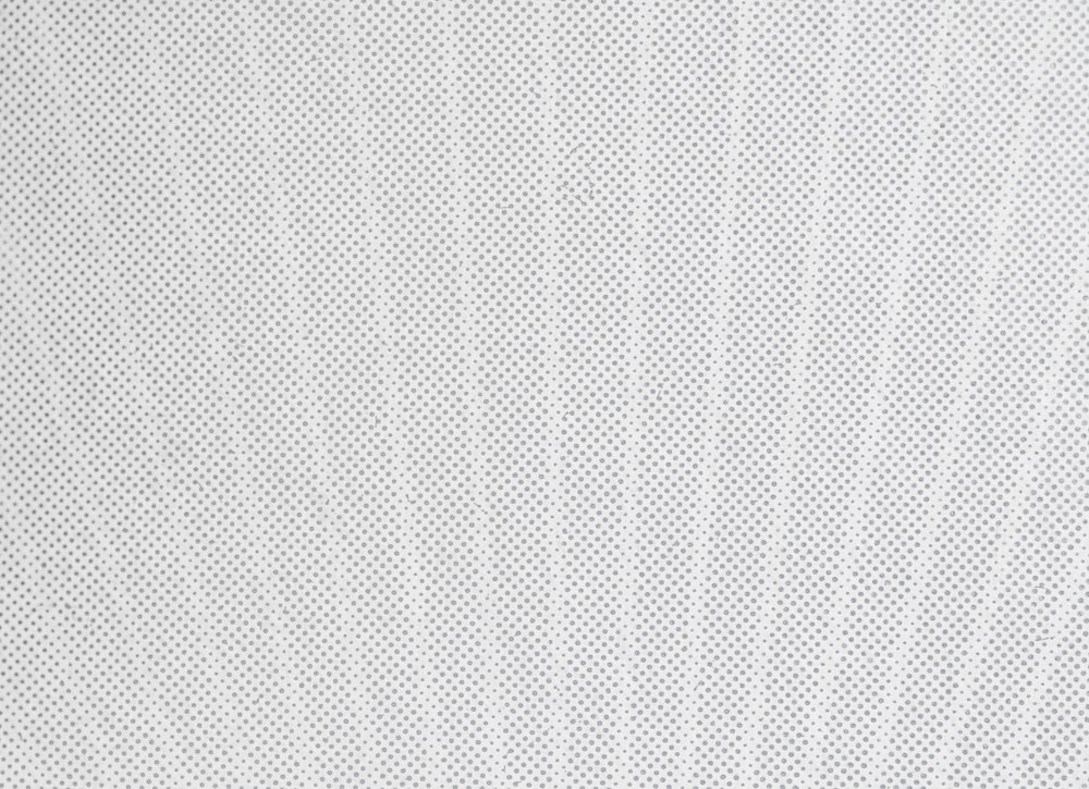 white and gray striped textile