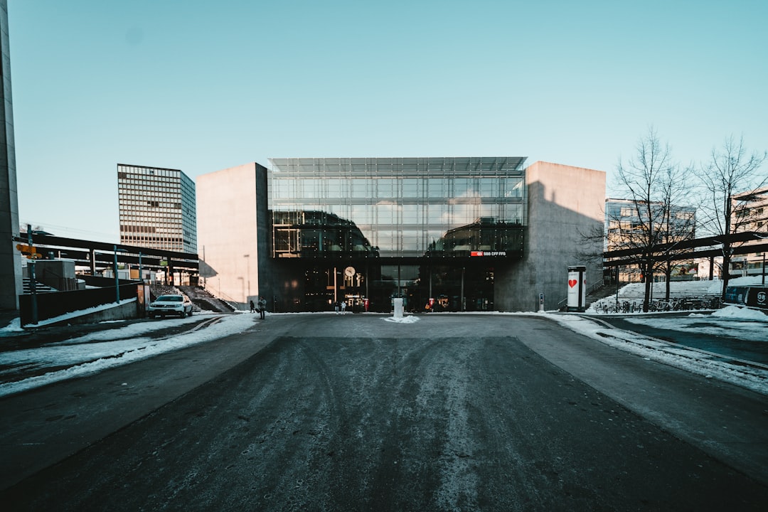 cars on road near building during daytime