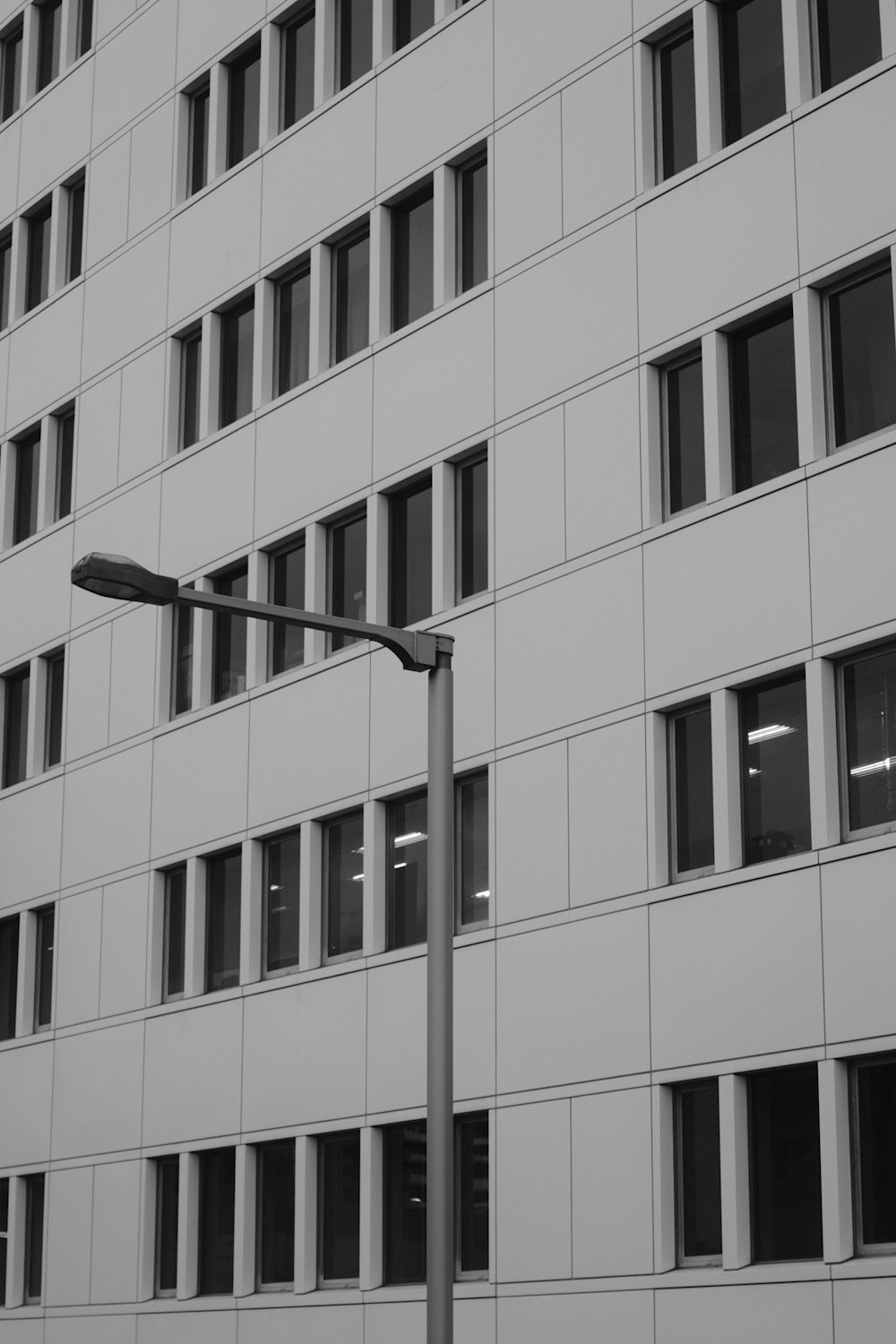 gray scale photo of building