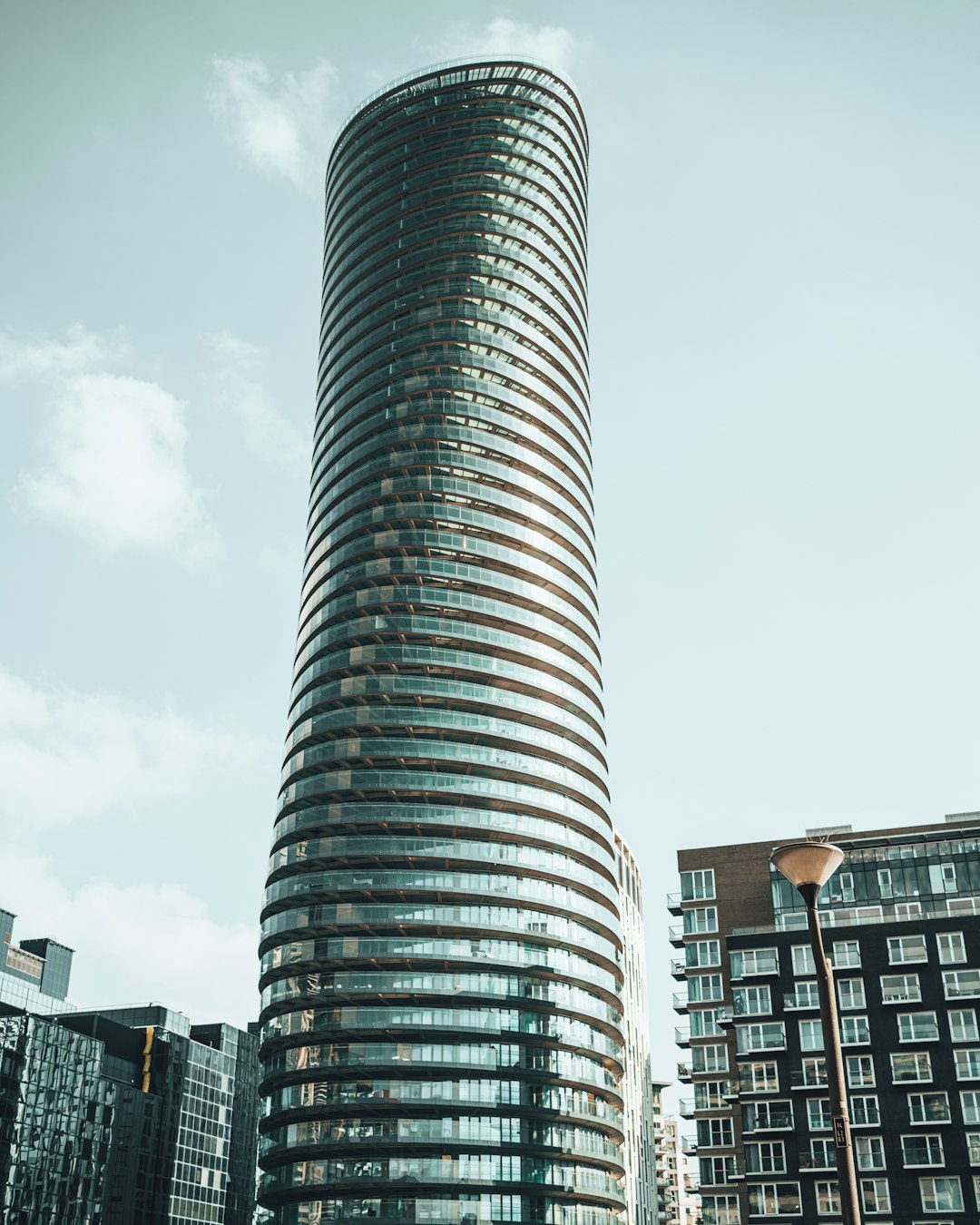 gray concrete building under white sky during daytime