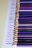 white and blue lined paper