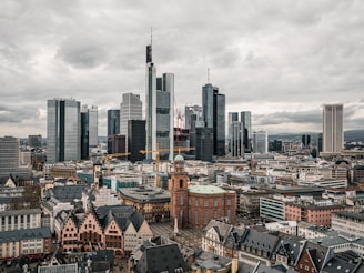 aerial view of city buildings during daytime