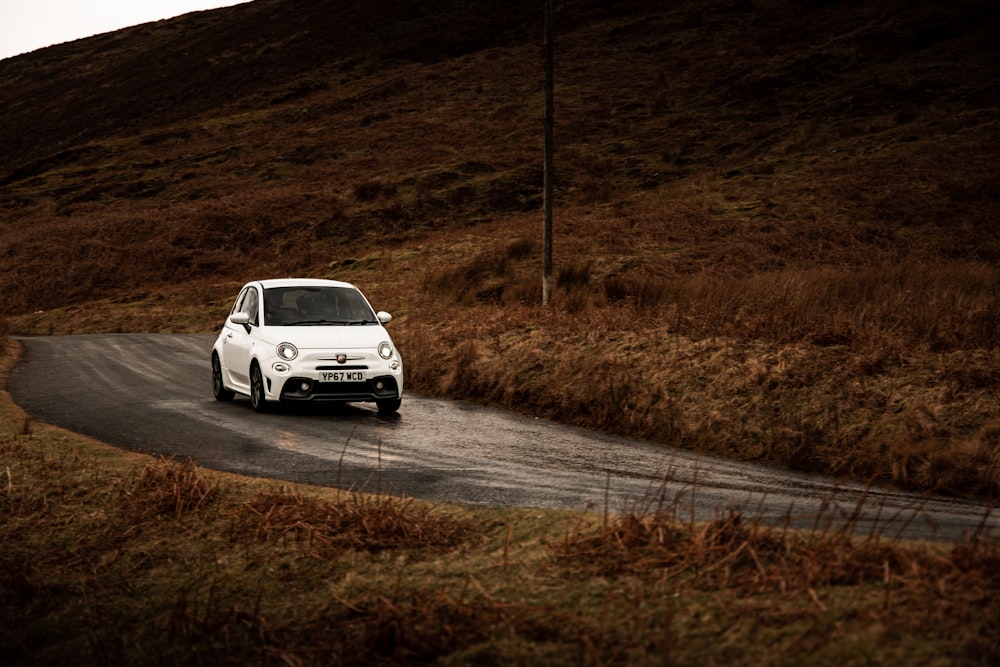 white volkswagen t-1 on road during daytime