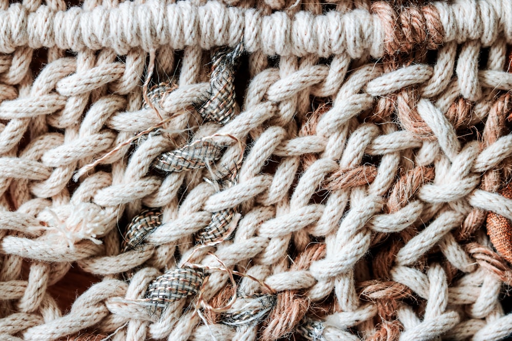 brown rope on white surface