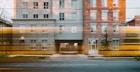 brown and white concrete building