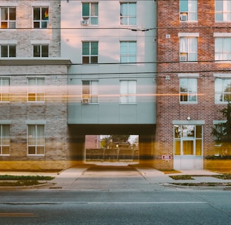 brown and white concrete building