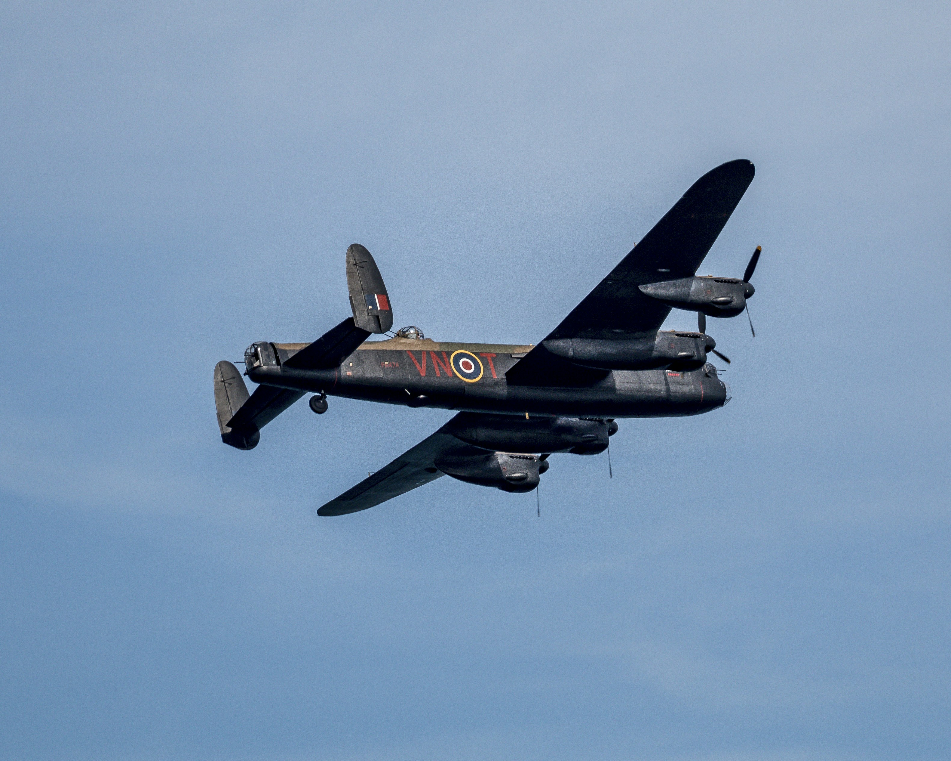 black and white jet plane in mid air during daytime, Torbay Air Display