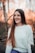 woman in white turtleneck long sleeve shirt