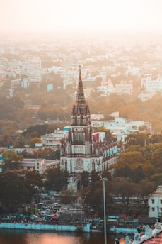 aerial view of city buildings during daytime