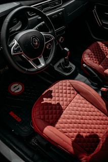 A stylish car floor mat designed for durability and comfort.